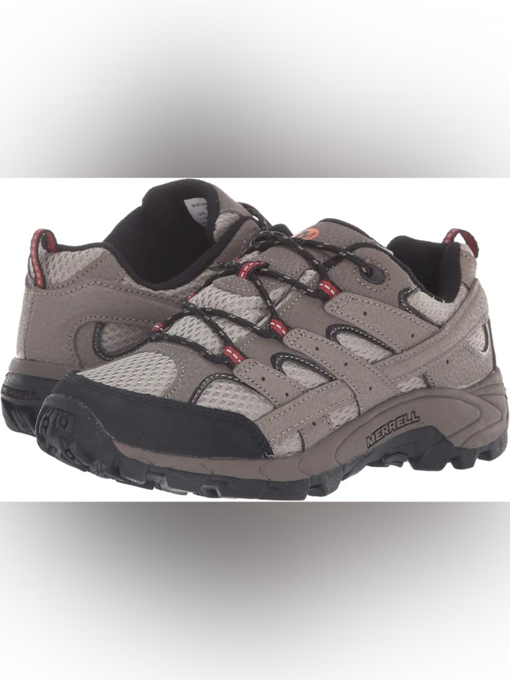 Merrell Moab 2 Low LACE Hiking Sneaker, BARK Brown, 2.5 US